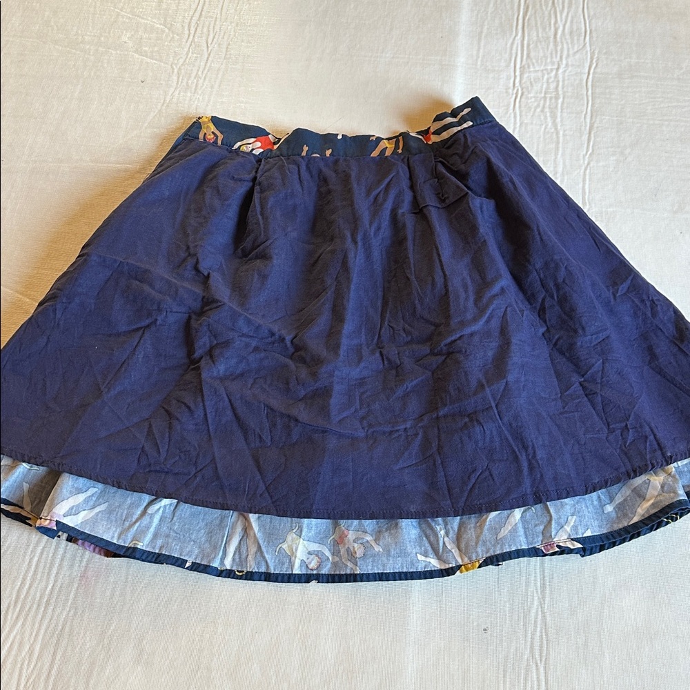 ModCloth Women's Synchronized Swimmers 100% Cotton Skirt with Pockets - Picture 10 of 14